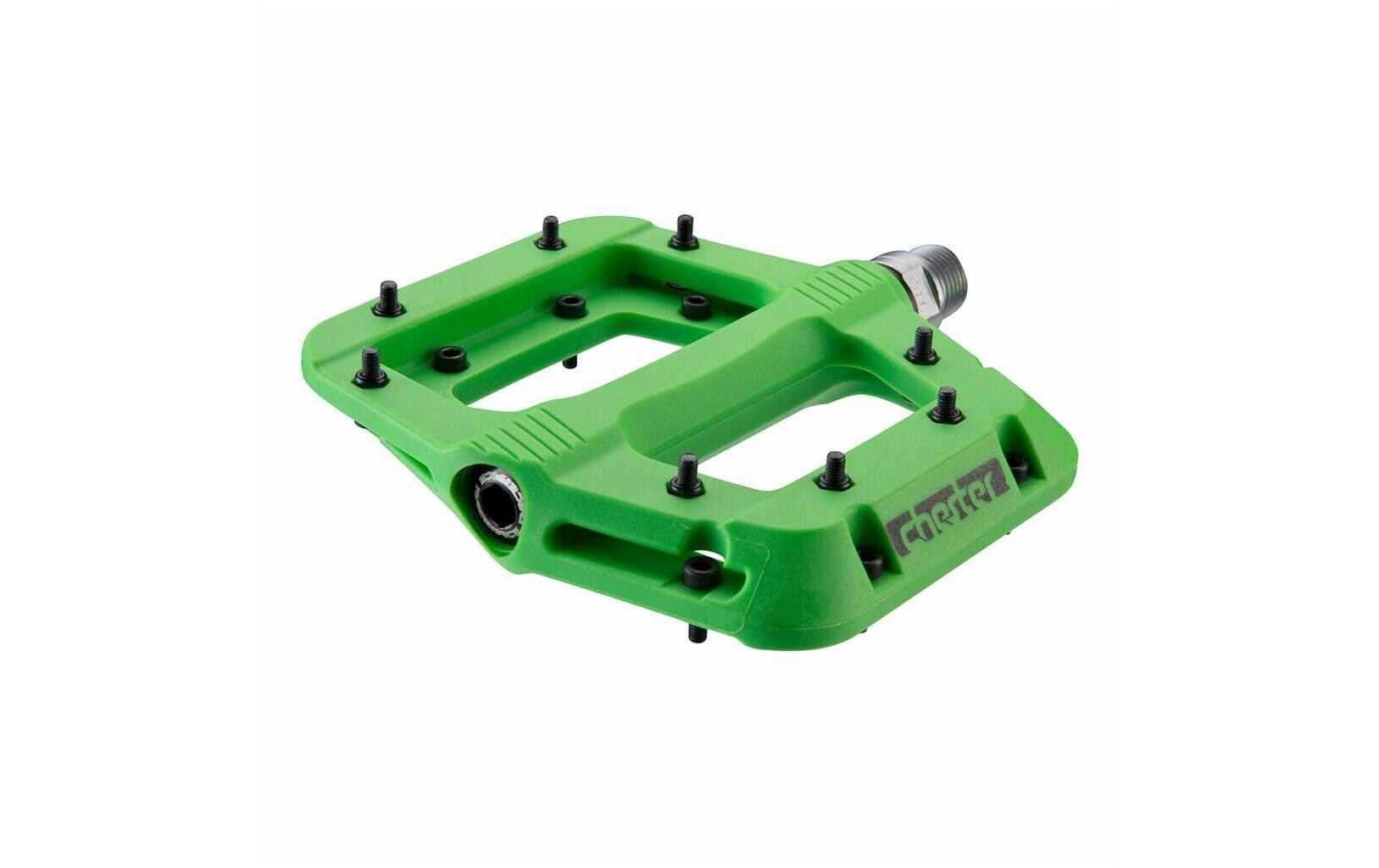 Plattformpedale Chester Pedal GrünMountainbike Pedalen
