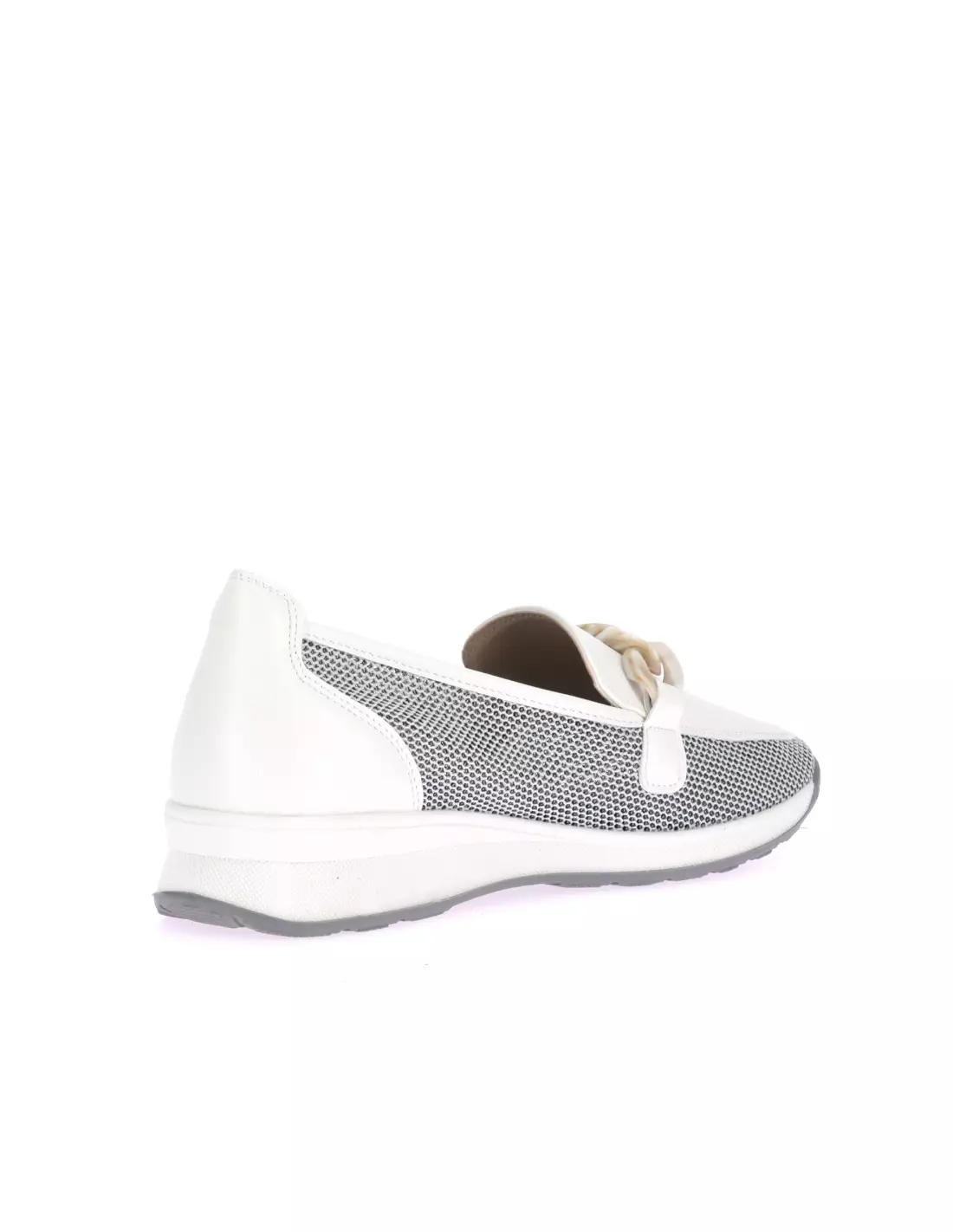 BBS B941830 - Mocassins & bateaux White
