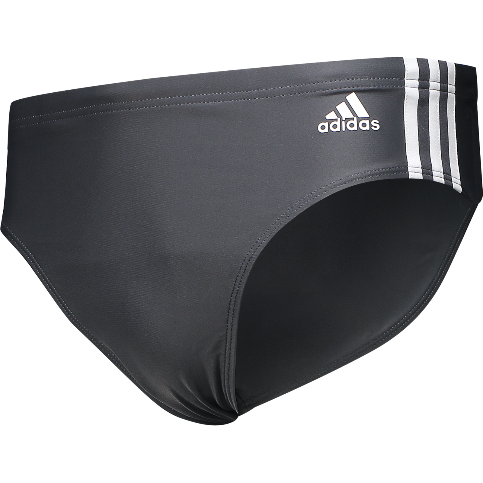 Adidas Herren-Badeslip dunkelgrau, 7