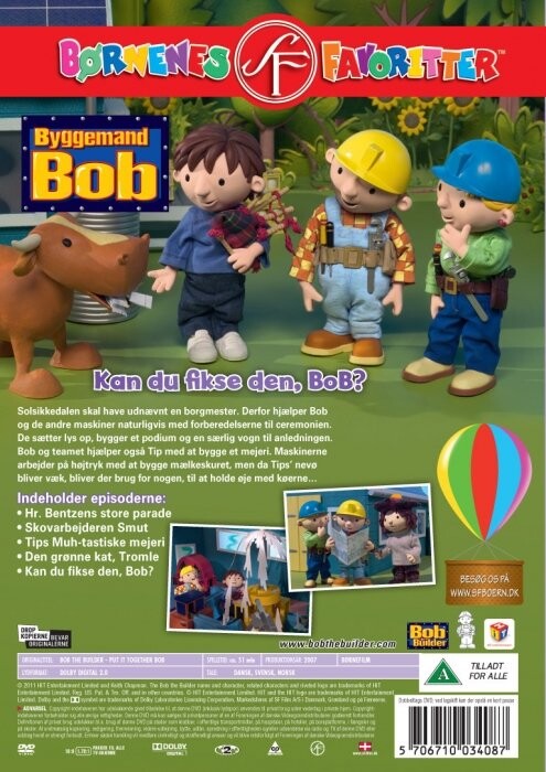 Byggemand Bob - Kan Du Fikse Den, Bob? - DVD