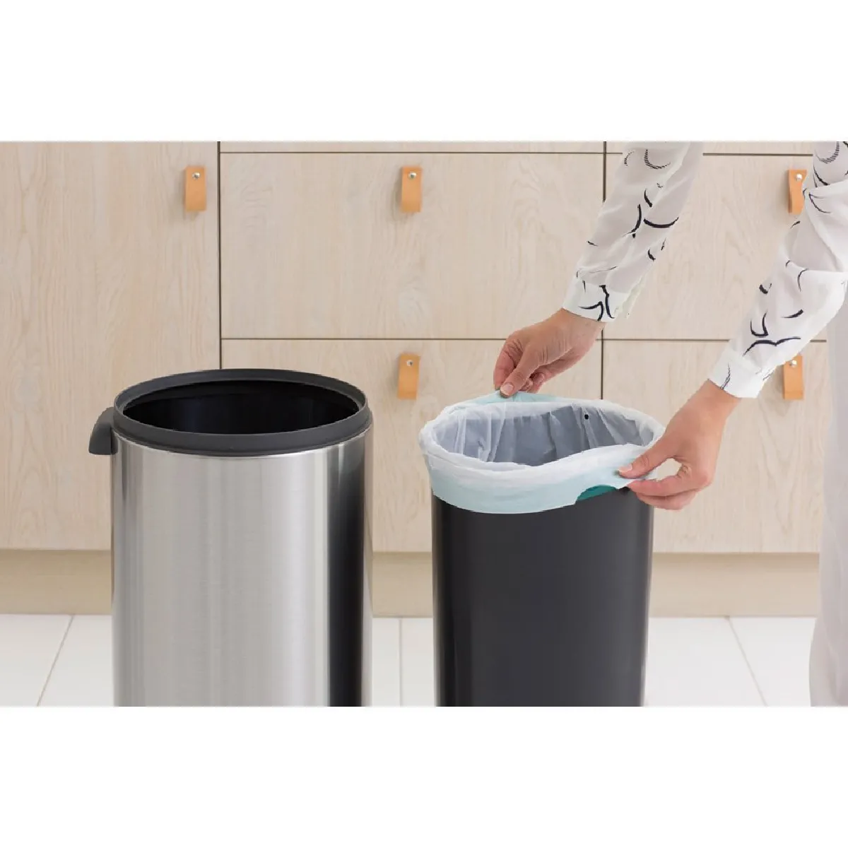 Brabantia Touch Bin 30L - Inox mat