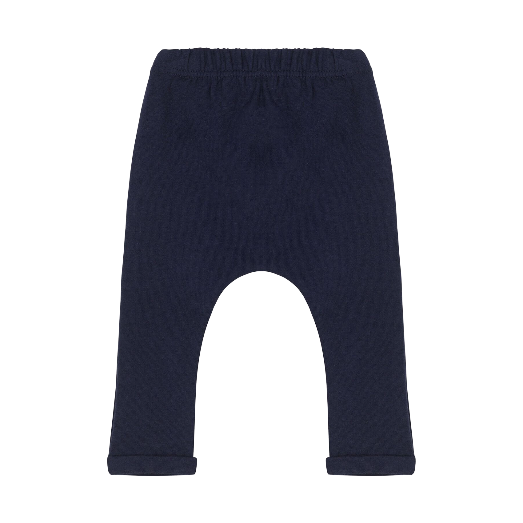 Pantalon droit en coton mélangé | Bleu