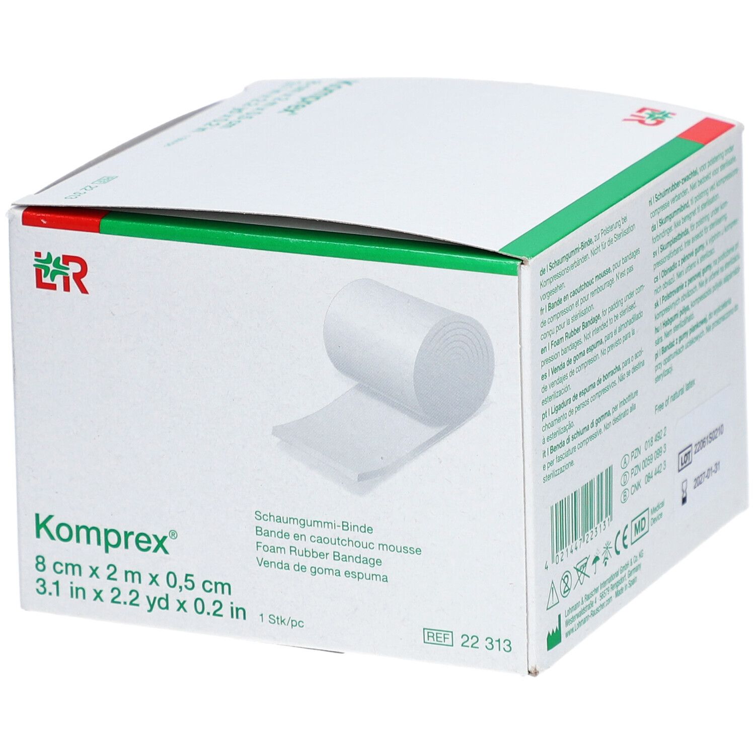 Komprex® 8 cm x 2 m x 0,5 cm