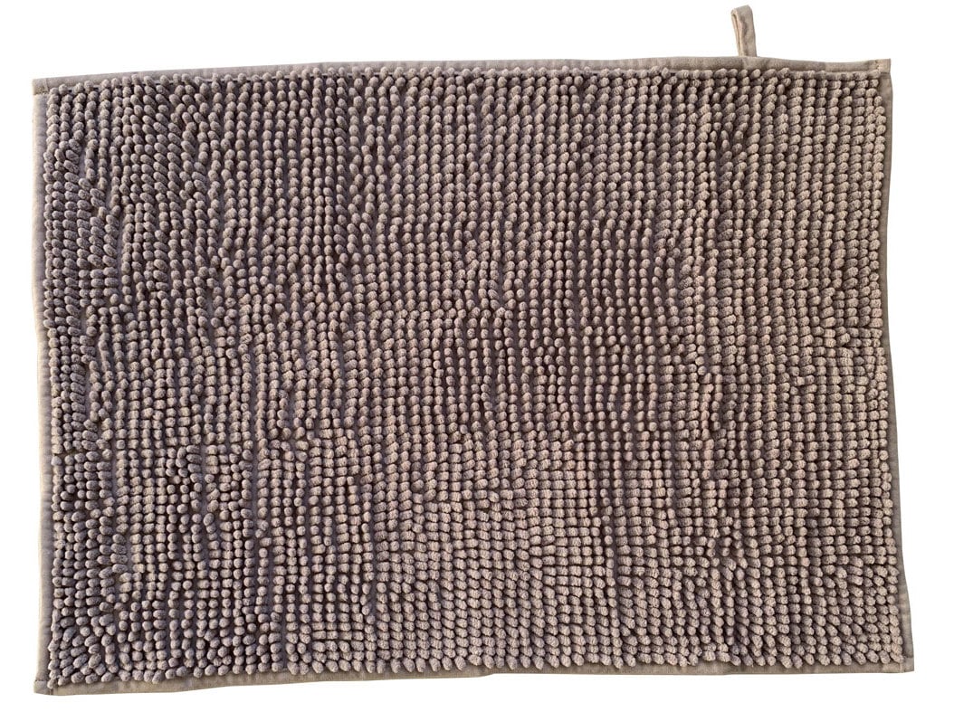 TAPETE CASA DE BANHA CHENILLE ACTUEL 900G TAUPE 50X70CM