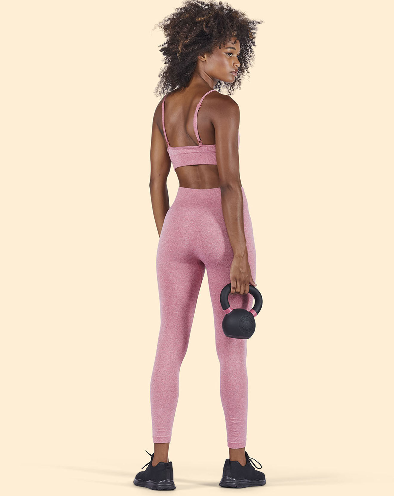 Onamaste Brassière de sport Maintien léger rose