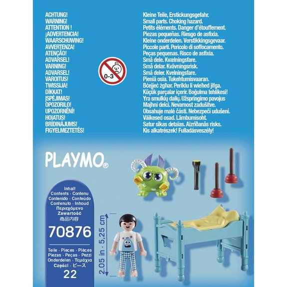 Enfant avec petit monstre - Playmobil Spécial Plus 70876