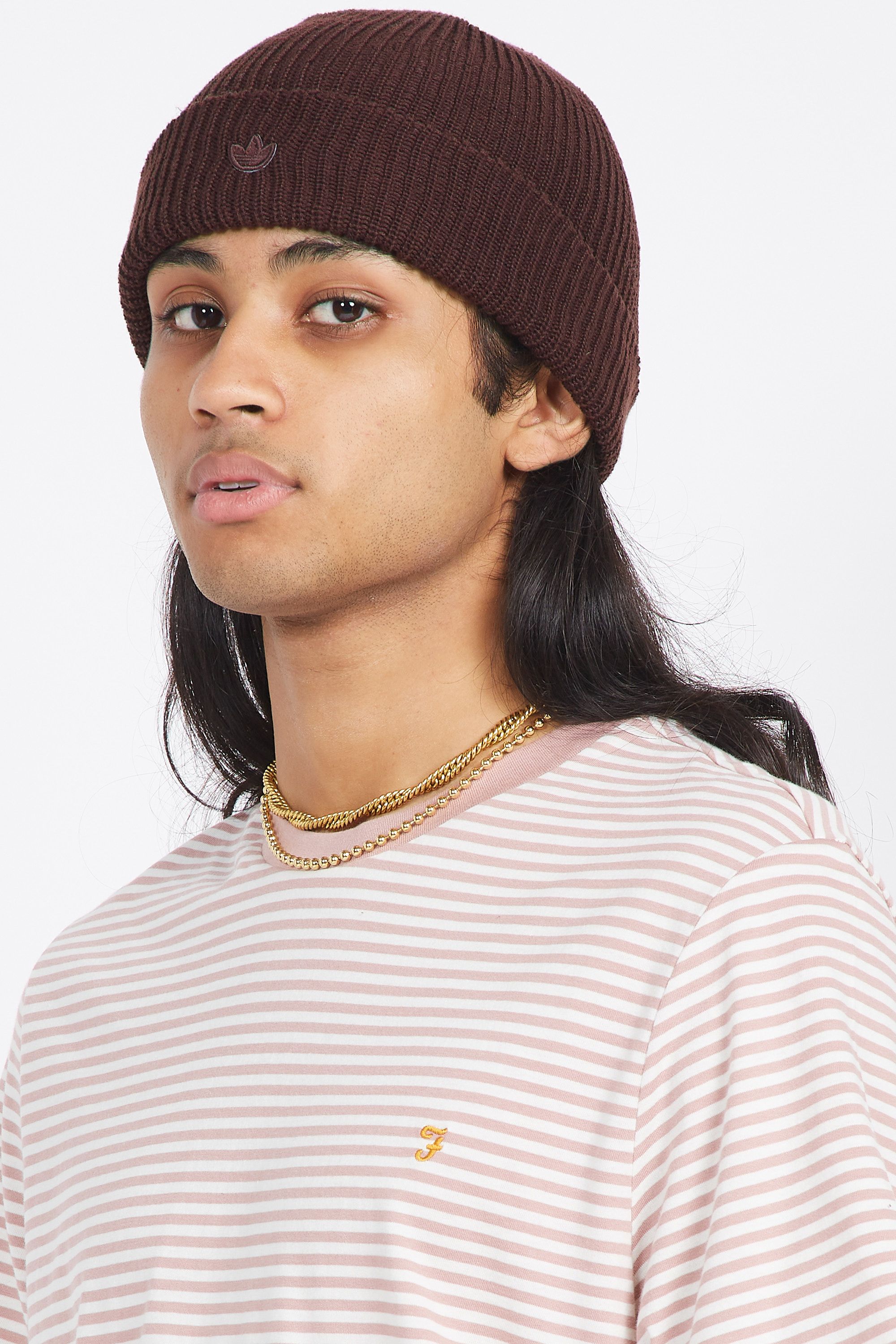 ADIDAS Bonnet SHORT BEANIE Marron
