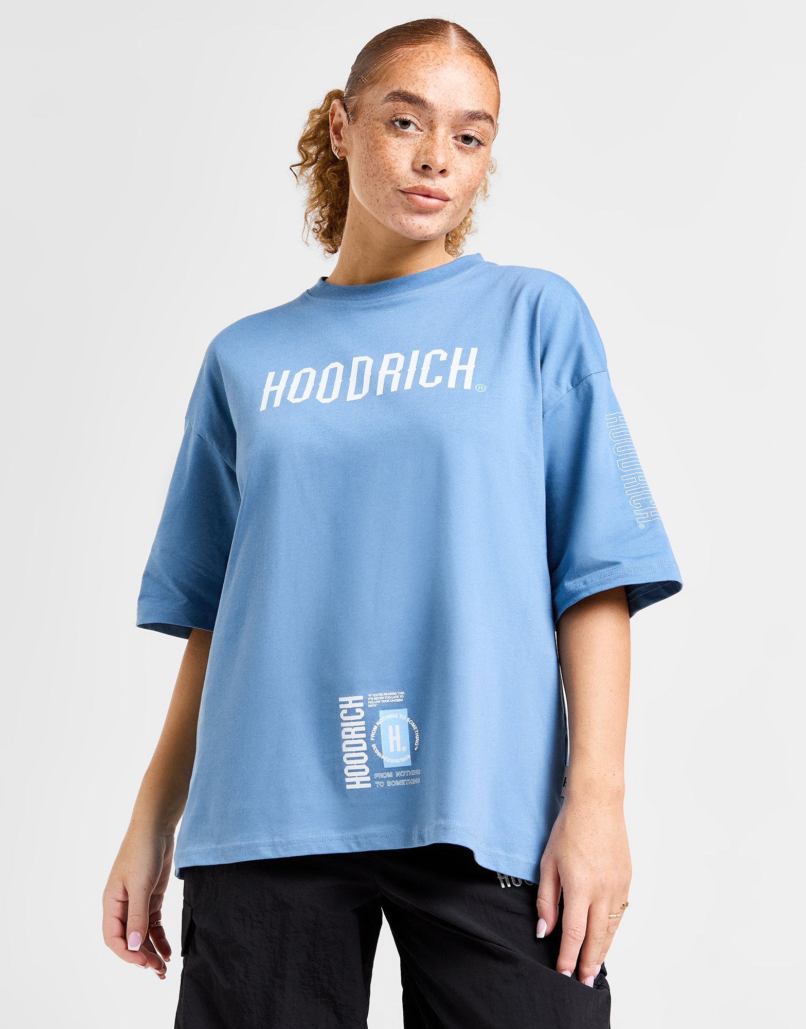 Hoodrich T-shirt Azure V2 Boyfriend Femme