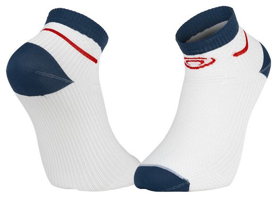 Chaussettes Bv Sport Light Courte Blanc/ Bleu