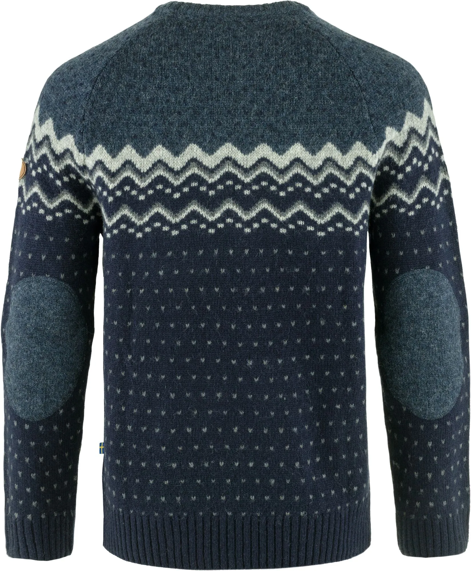 Fjällräven Men's Övik Knit Sweater Dark Navy-Mountain Blue