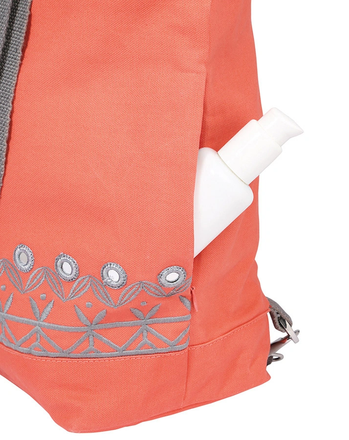 Wickeltasche EYE CANDY (43,5x46) in koralle