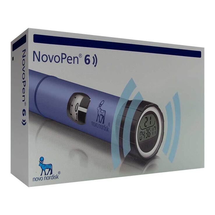 Novopen 6 Injektionsgerät blau, 1 St