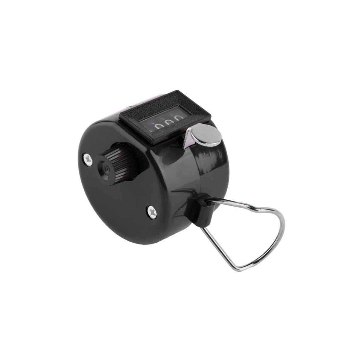 Håndkalkulator med firesifret tellesystem, Svart