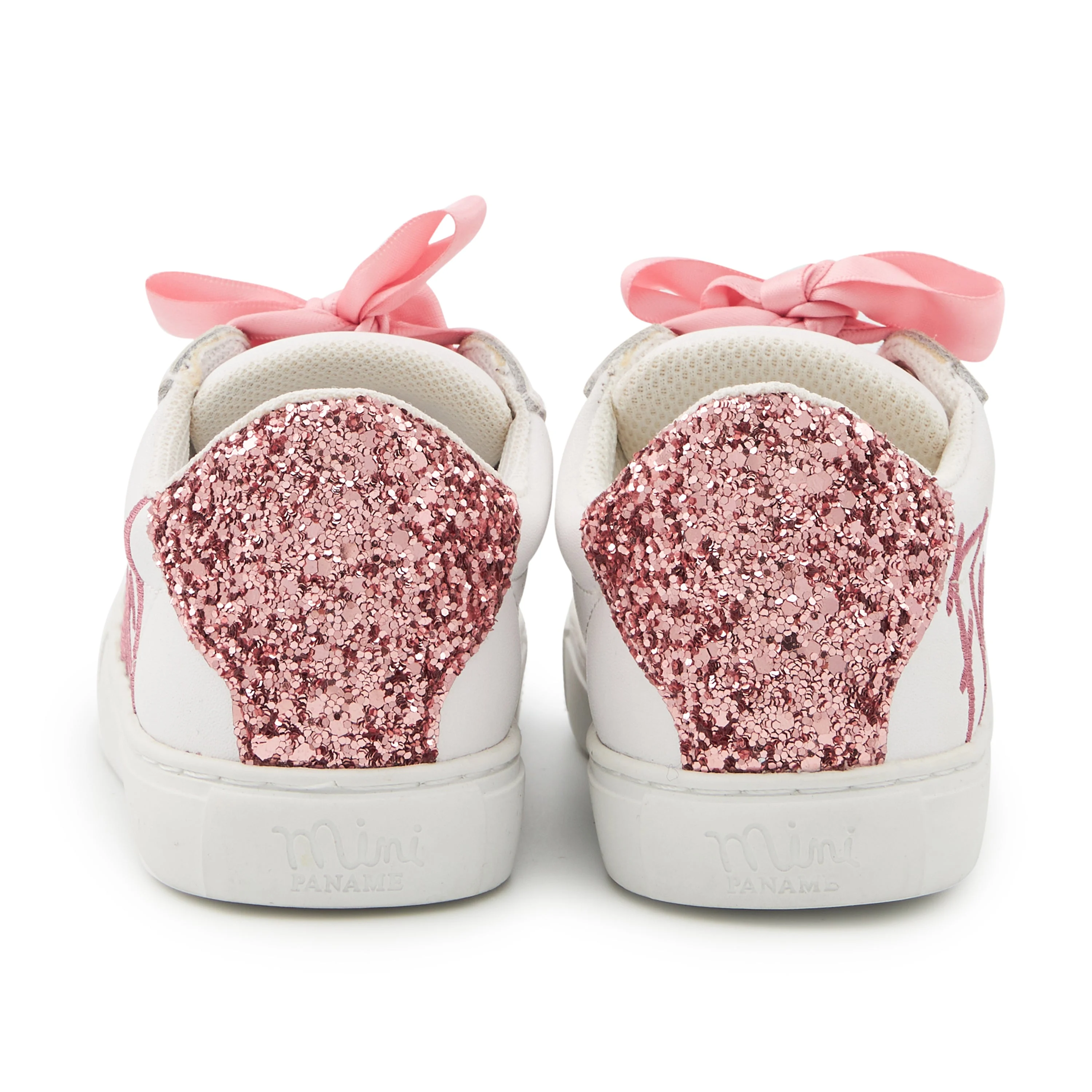 MINI SIMONE FLOWER GIRL - Sneakers en cuir | Blanc