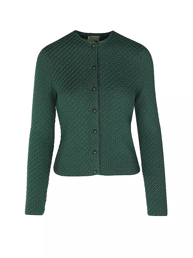 GOTTSEIDANK Trachten Strickjacke VEVI  grün