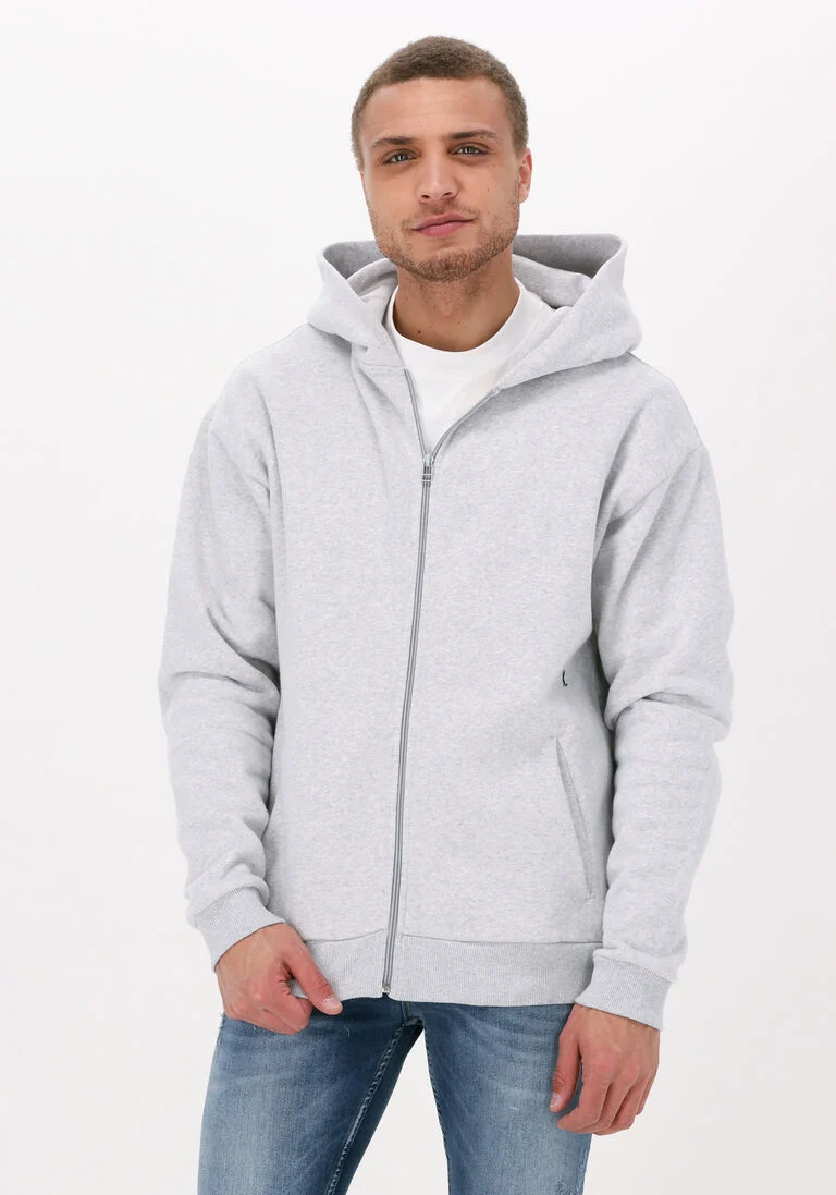 KULTIVATE beige kultivate vest sw comfort full-zip hood