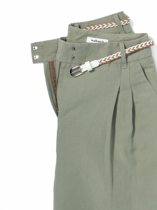 Leinenmix Bermudas