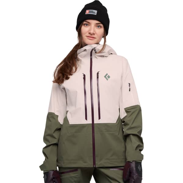 Veste de ski BLACK DIAMOND W RECON LT SHELL ICE PINK TUNDRA