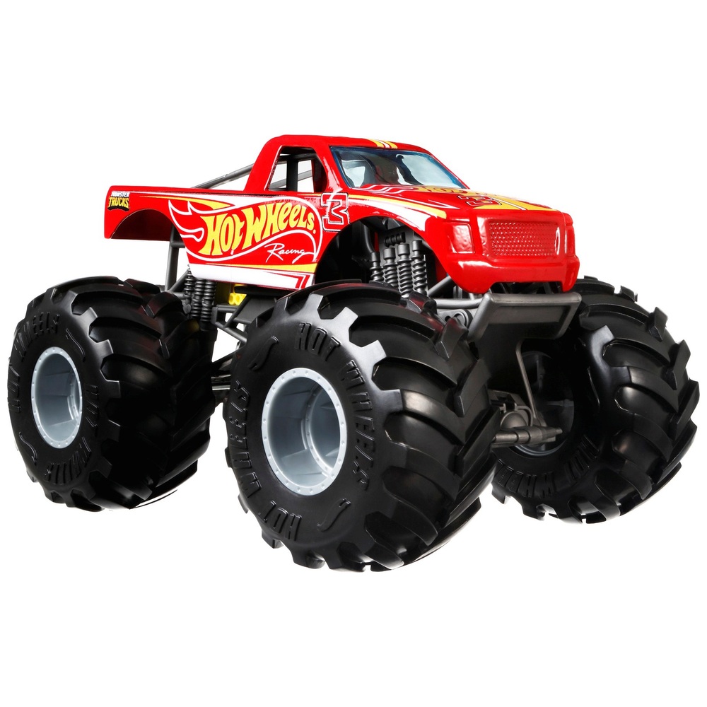 Hot Wheels Monster Trucks im Maßstab 1:24 – Hot Wheels Racing 3 Die-Cast-Spielzeugfahrzeug
