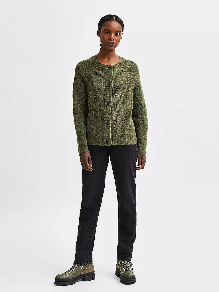 SELECTED FEMME Cardigan SLFLULU  olive