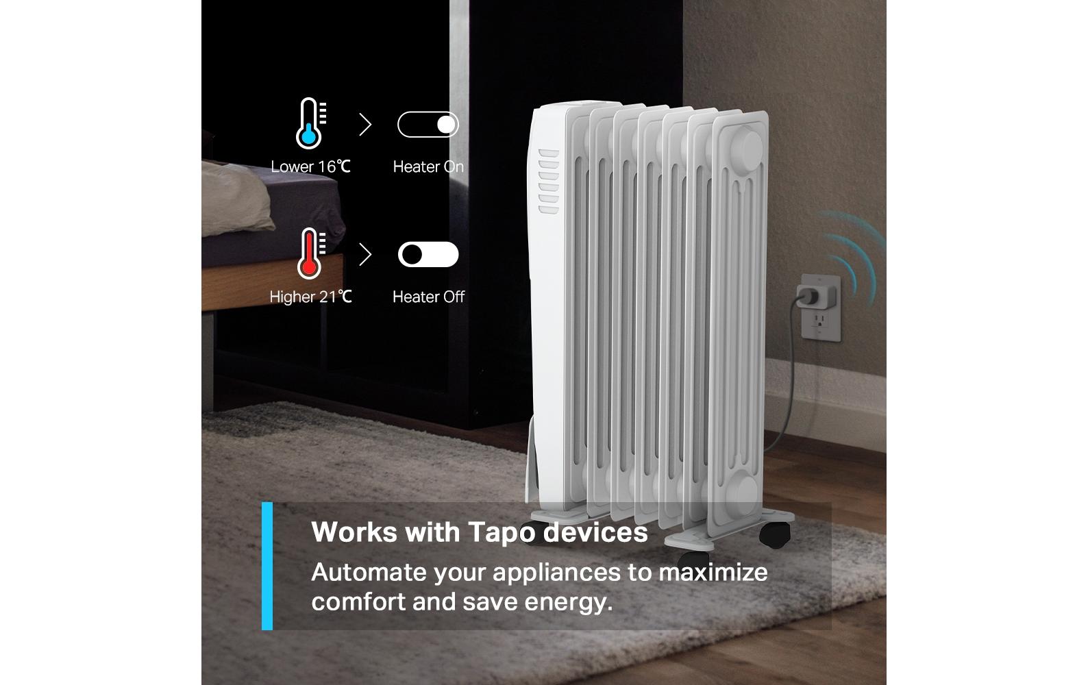 Smart Temperatur- und Luftfeuchtigkeitssensor Tapo T310Intelligenter Temperatur- und Luftfeuchtigkeitssensor – Verfolgen Sie das Klima in Ihrem Haus