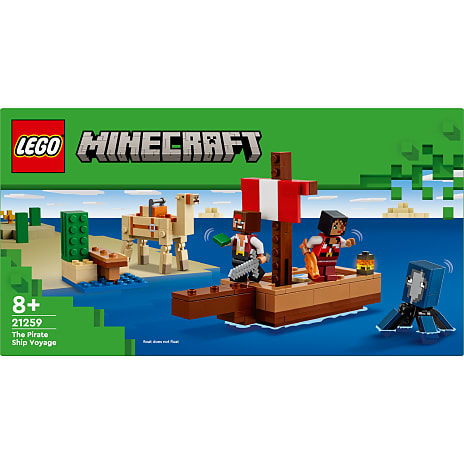 LEGO Minecraft Piratskibsrejsen 21259