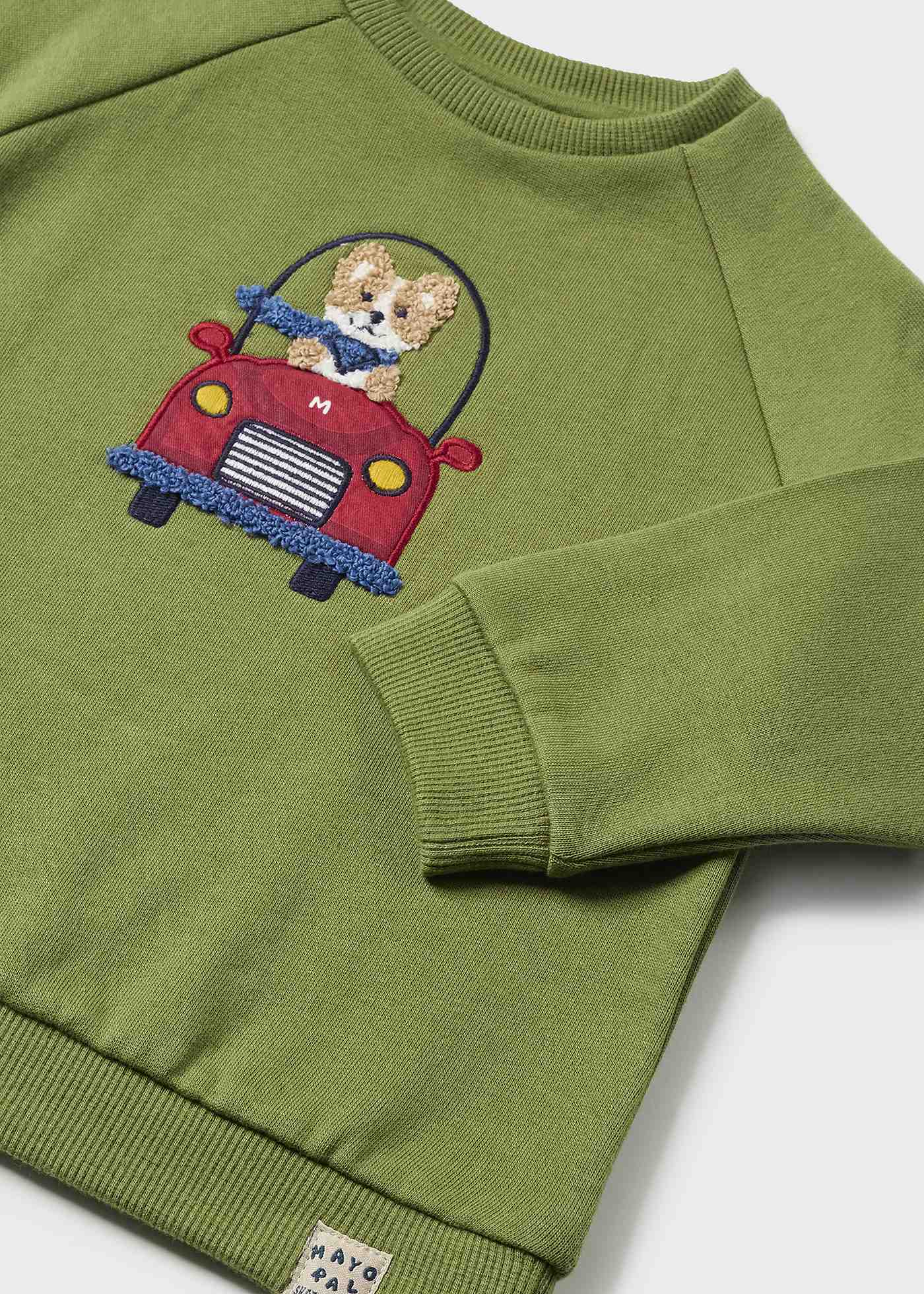 Moletom infantil bordado Better Cotton