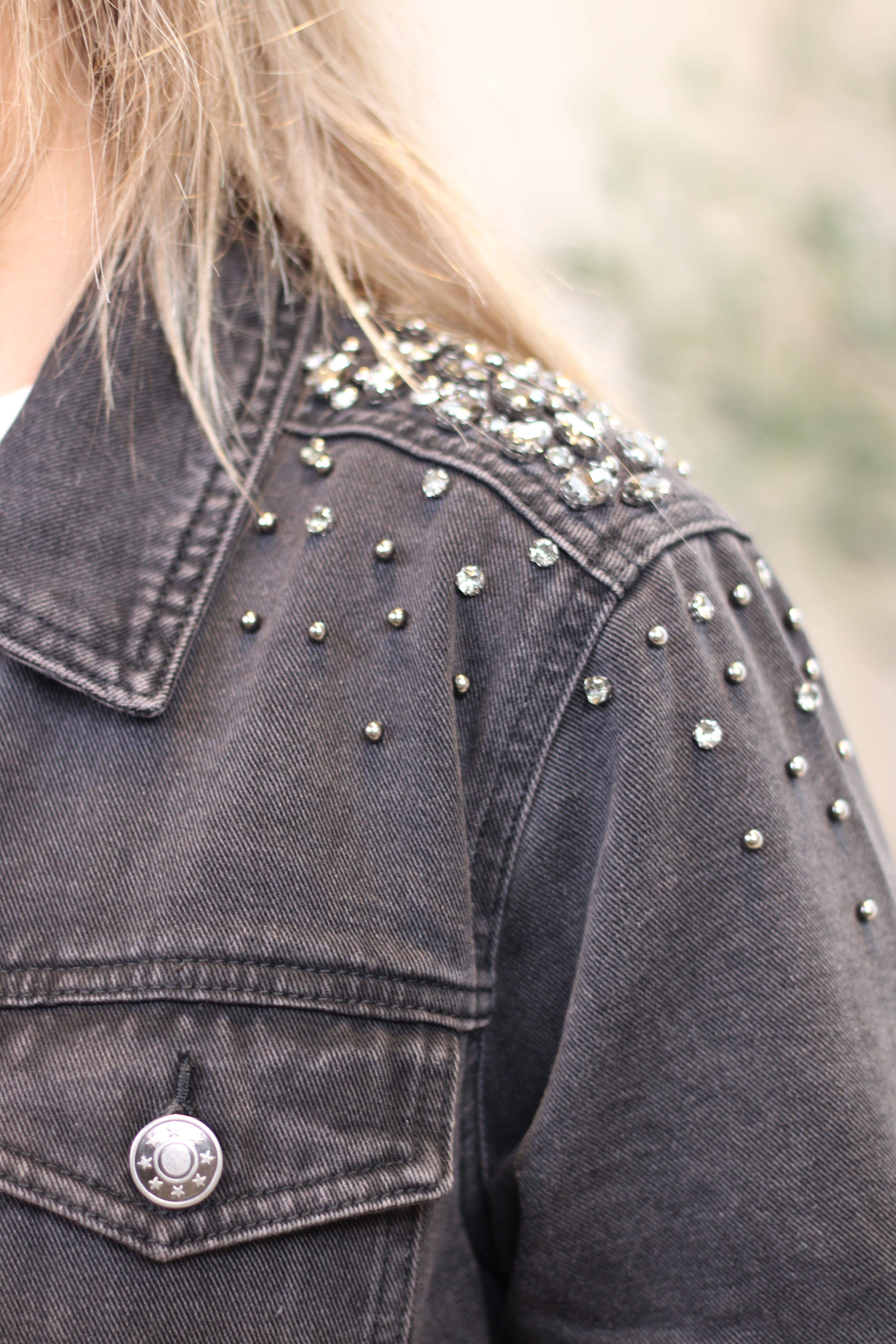 Culture - Cally Denim Jacket - Black Wash