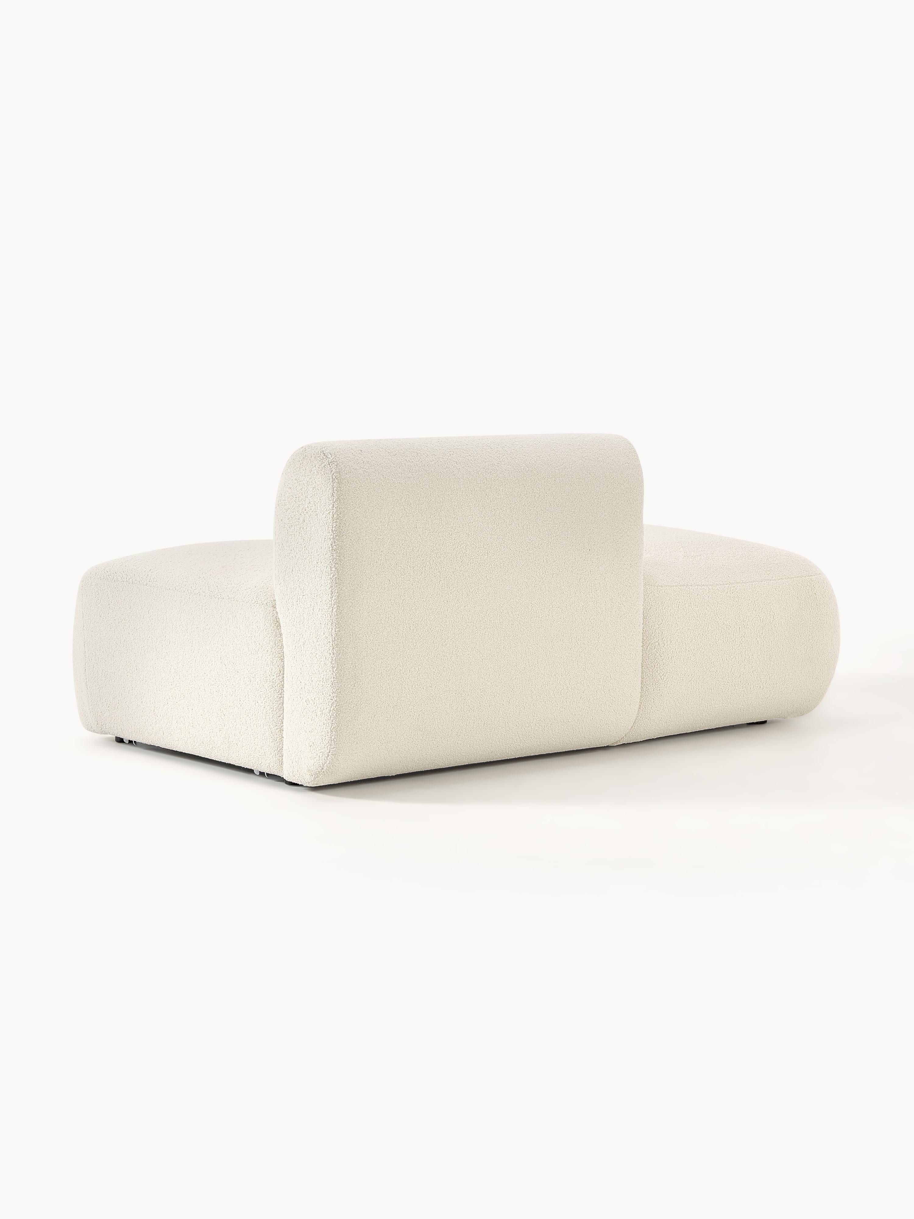 Modulaire teddy chaise longue Sofia