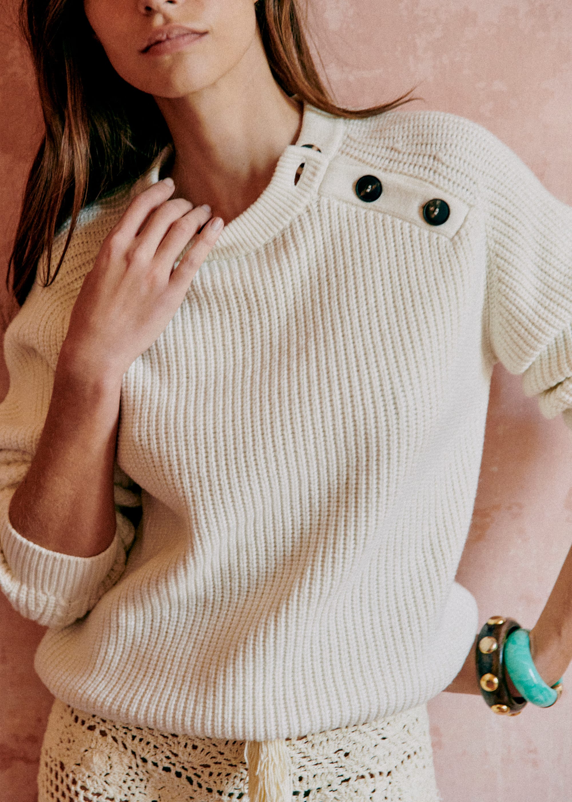 Pull Darius - Ecru - E-SHOP/MAILLE 5905516