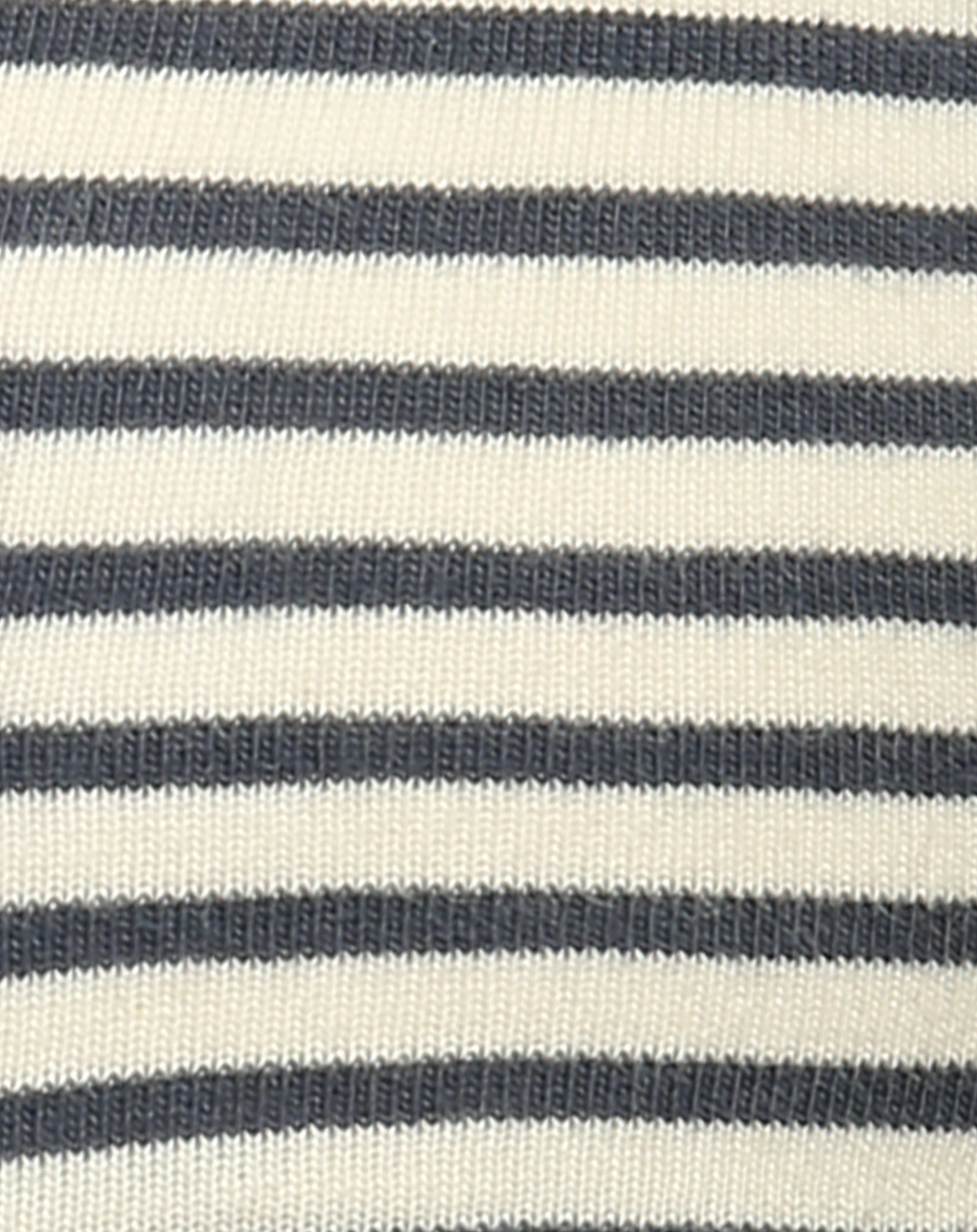 Schirmmütze STRIPES in dunkelblau/weiß