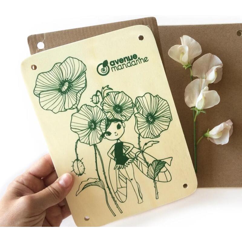 Coffret créatif, Presse fleurs et herbier - Multicolore