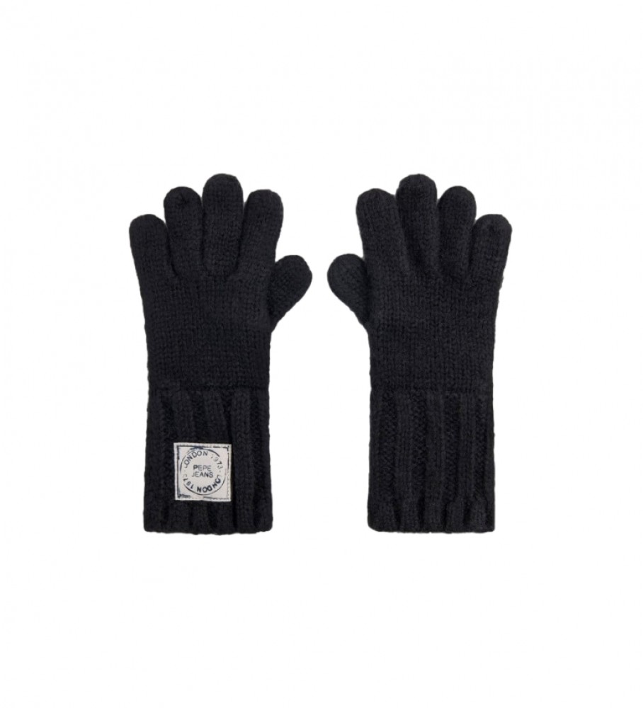 Luvas pretas Pepe Jeans Zilde