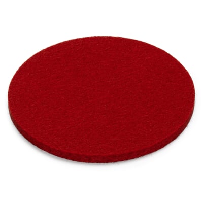Untersetzer Filz, Rot, Ø 9 cm