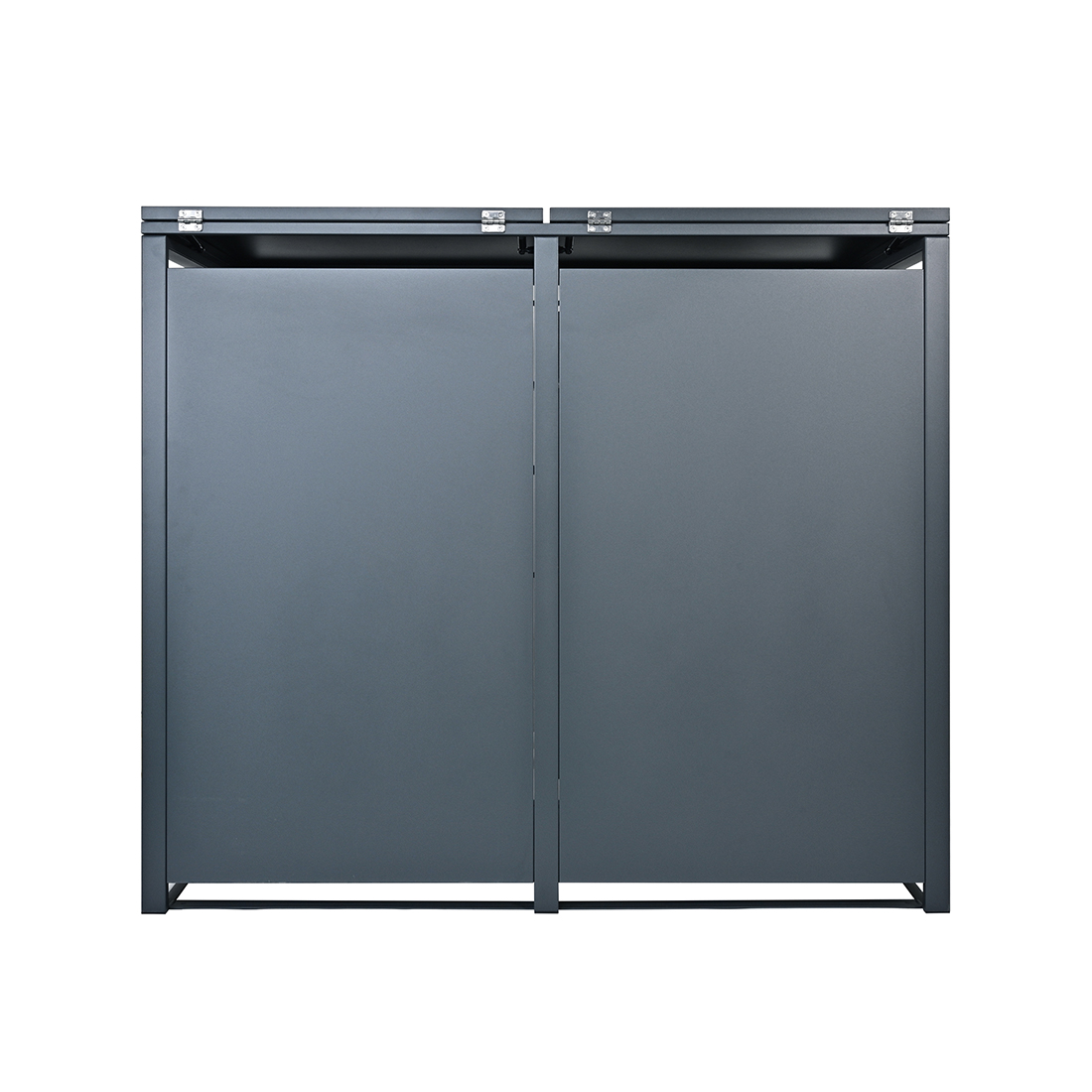 Holmberg Mülltonnenbox für 2x 60L/120L/240L Boxen anthrazit