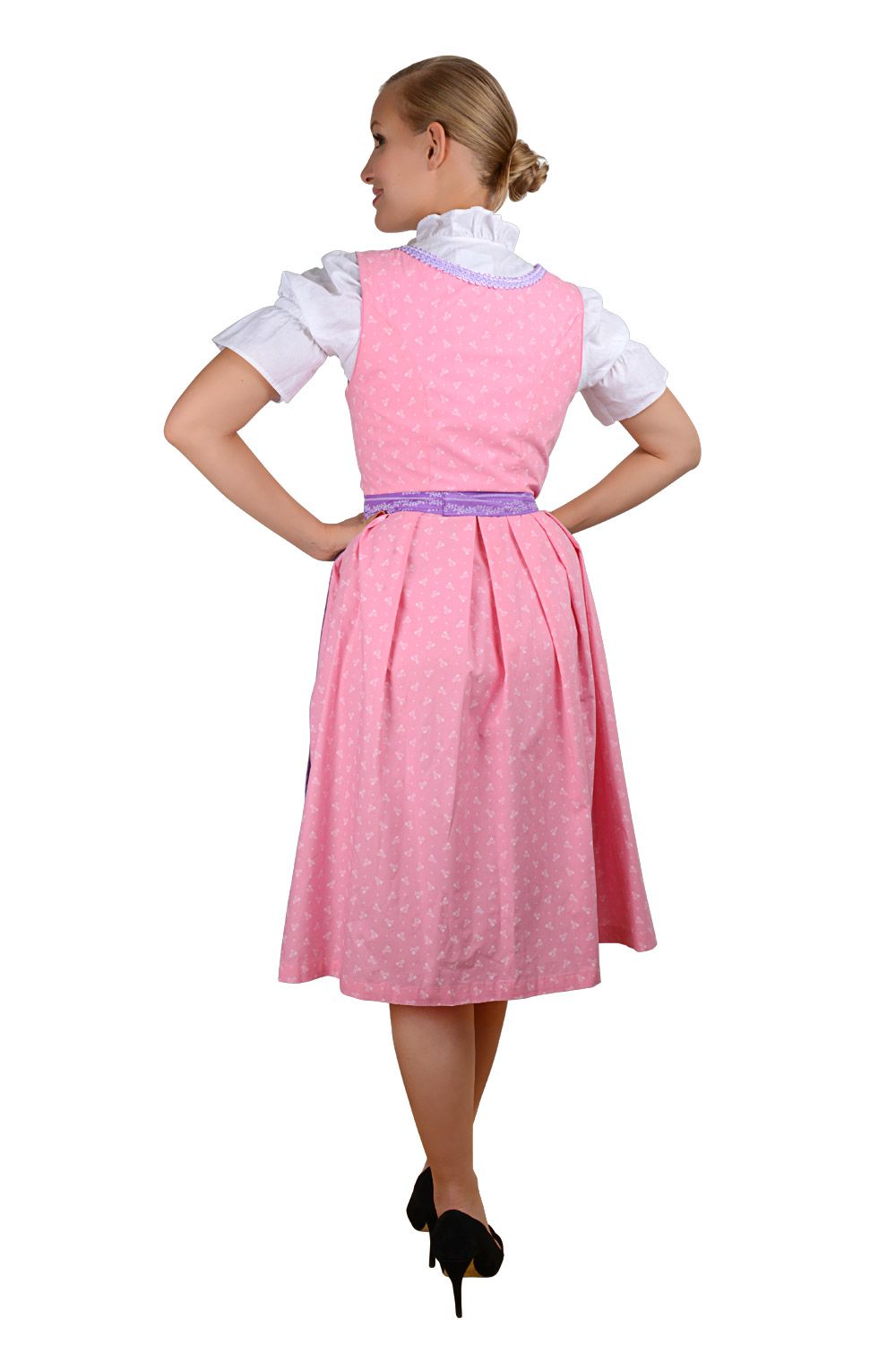 Midi Dirndl 3-teilig Streublümchen