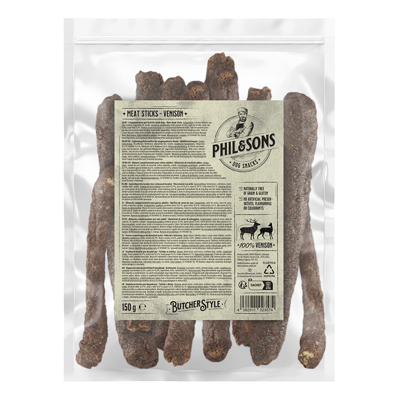 Bâtonnets à la viande de gibier pour chien