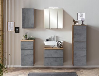 Bad-Spiegelschrank 3D GENT braun60cm