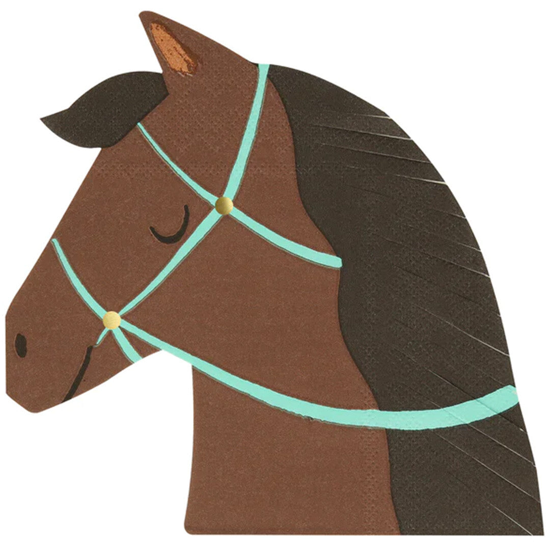Meri meri servetten paard - 16st