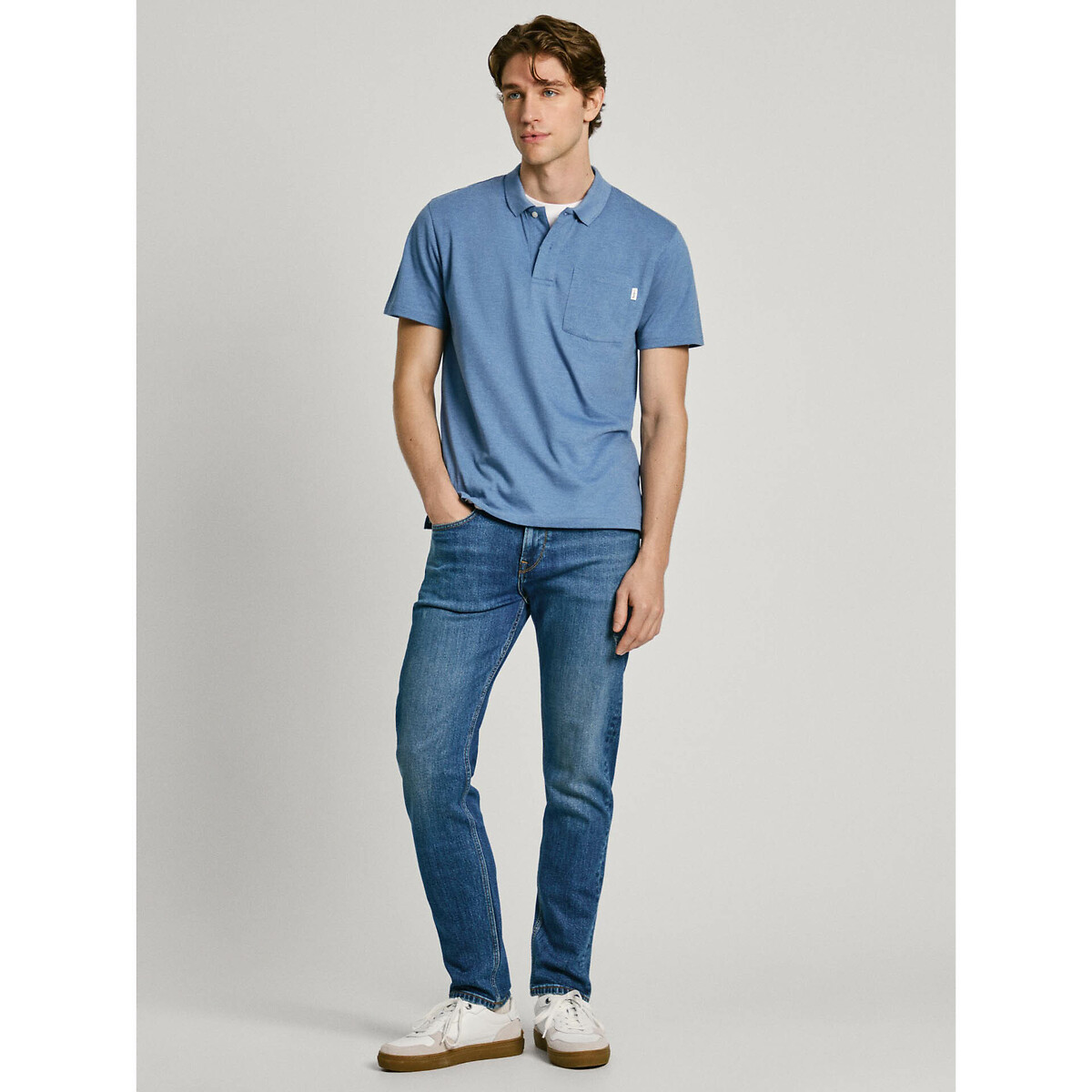 PEPE JEANS<br>Polo reta com bolso