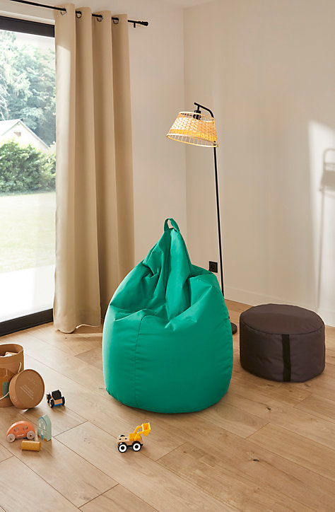Pouf poire Easy for life vert Ø75 x H.110cm