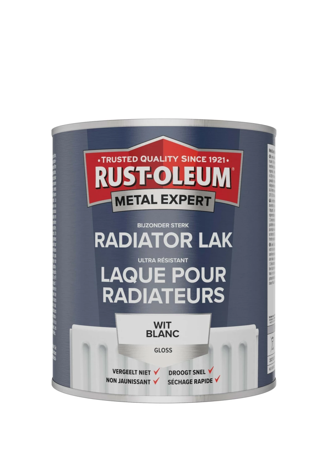 Rust-Oleum Radiator Hoogglans - wit - 0,75L