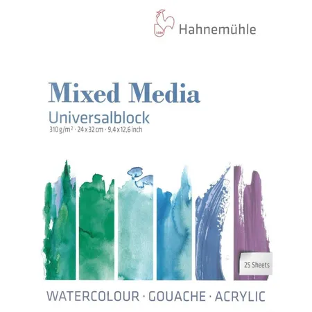 Hahnemühle Universalblock 25 Blatt, 310g/m²