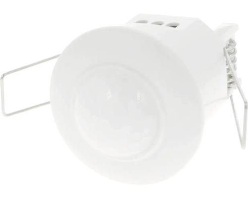 Bewegingsmelder voor plafondinbouw, 360°, max. 800W, wit