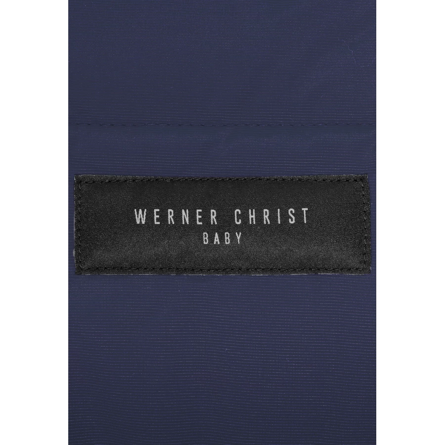 Werner Christ Baby Lammfellfußsack FLIMS navy