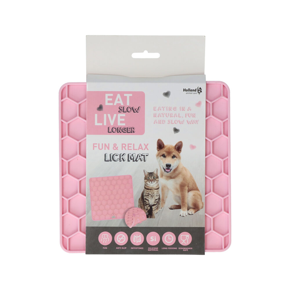Eat Slow Live Longer Fun & Relax Lick Mat