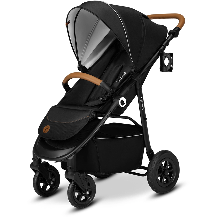 lionelo Kinderwagen Natt Black Onyx