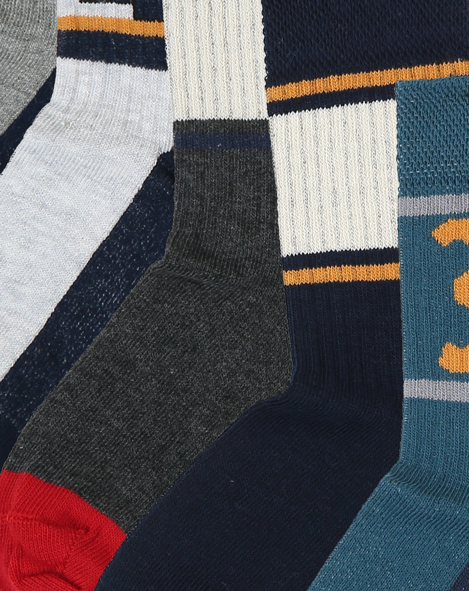 Socken NY 6er-Pack in tinte/jade/hellsilber