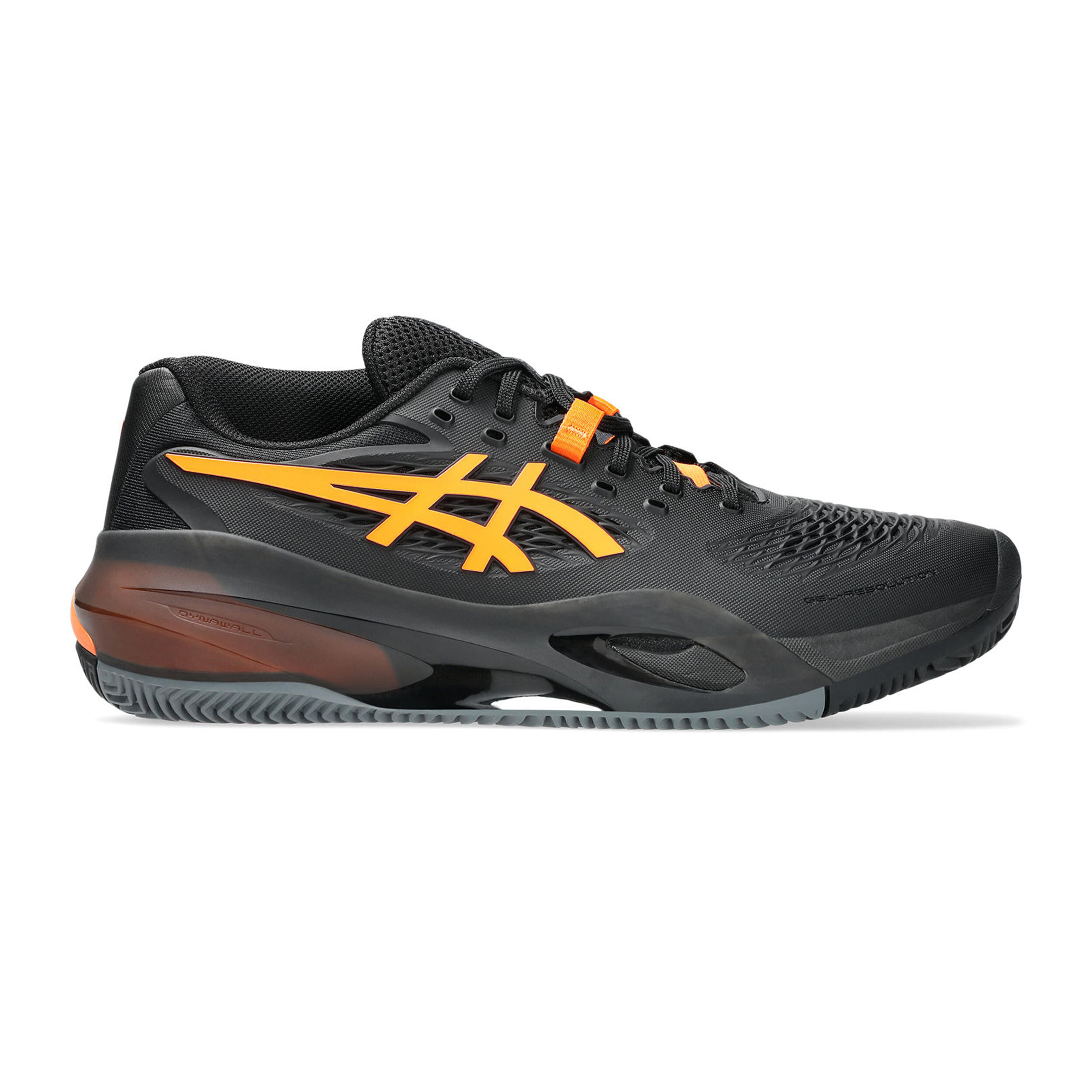 ASICS Gel-Resolution X Chaussure Terre Battue Hommes - Noir , Orange Fluo
