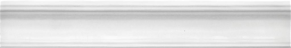 Jabo Moldura Colonial White tegelplint 5x30cm mat